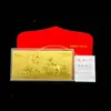 Billete Conmemorativo 2026 Año del Caballo de Oro Puro 999, Éxito Inmediato, Caja de Regalo de Felicitaciones y Prosperidad, Regalo de Compañía de Seguros