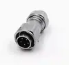 Conector de Aviação Weipu WY20 2 Pinos 3 Pinos 4 Pinos 5 Pinos 7 Pinos 9 Pinos 12 Pinos Plugue de Alimentação Único TE