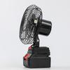 Ventilador eléctrico de batería de litio, ventilador doméstico recargable de gran tamaño, ventilador exterior, ventilador eléctrico pequeño portátil