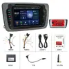 Aplicável ao Sistema de Navegação MP5 para Carro 09-13 Seat Ibiza Conectividade Bluetooth Inteligente Máquina Central de Controle para Carro