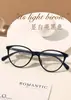 Marco de Lentes Tr90 Ojo de Gato Trendy Xiaohongshu Ins Cómodo Simple Ultraligero Opciones Multicolor Lote Mixto