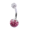 Joyería para piercing de cuerpo humano clavo de ombligo cruz venta caliente transfronteriza anillo de ombligo hebilla de ombligo clásica europea y americana fabricantes mayoristas clavo de ombligo