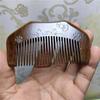 9-10 cm sândalo dourado gato pente pequeno pente saco pente esculpido imagem de gato dente fino dente denso Yibei presente pente largura 5,2 CM