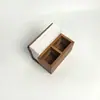 Portarrollos de Papel para Cocina de Madera Maciza Negra, Caja Combinada para Guardar Cuchillos, Tenedores y Cucharas, Caja para Cubiertos Comercial, Portanapkins de Madera Maciza