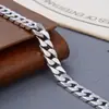 Yuhong Moda Tendencia Personalidad Cadena Cubana Miami Pulsera de Metal para Hombre Cuentas Clásicas de Banquete Venta Directa de Fábrica