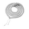 Jade branco natural raiz de bodhi 114 contas lisas contas redondas de arremesso alto contas cilíndricas Pulseira de mão DIY Contas para Wen play fábrica atacado