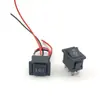 Kcd1 Três Posições Três Pinos Seis Pinos 15*21 Motor de Dupla Ação para Frente e para Trás Quadrado Rocker Formato de Barco Interruptor