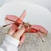 Nuevo Diseño Otoñal Gafas de Sol Metálicas con Incrustaciones de Diamantes Letra F Selecciones de Influencers Europeos y Americanos Gafas de Sol para Mujer con Acabado de Alta Gama