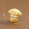 Bonecas Criativas Fofas da Série Cachorrinhos Domésticos Acessórios de Decoração DIY para Casa de Bonecas Mini Paisagem Enfeites Pequenos para Desktop