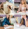 Planificador Nuevo 2026 Transfronterizo Horario de Check-In Personalizado Cuaderno de Alto Valor Cuaderno Floral con Espiral Correa para Cuaderno