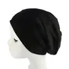 Gorra de punto cruzada nueva de alta calidad para base de turbante al por mayor sombrero pequeño de color liso sombrero de pirata