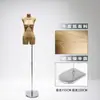 Nuevo maniquí femenino de papel kraft estilo coreano para escaparates de tiendas de ropa, maniquí de medio cuerpo diseñado específicamente para exhibir ropa de mujer