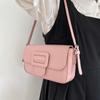 Nova Bolsa Cambridge Estilosa 2026 com Design Único, Cor Sólida, Moderna, Simples, Bolsa Transversal Versátil, Bolsa de Ombro