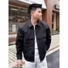 Nova coleção de primavera e outono: jaqueta da moda, de alta qualidade, estilo desconstruído com gola estilosa, perfeita para homens, oferecendo um visual moderno e descolado, e versátil o suficiente para ser combinada com vários looks; uma peça de outer wear de cor sólida