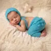 Nuevo producto transfronterizo: Disfraz de dinosaurio de mohair tejido a mano para fotografía infantil, suéter para foto de bebé