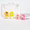 Accesorios de resina luminosos tridimensionales para mini frutas y bebés, adornos DIY para refrigerador y escritorio, colgante para llavero