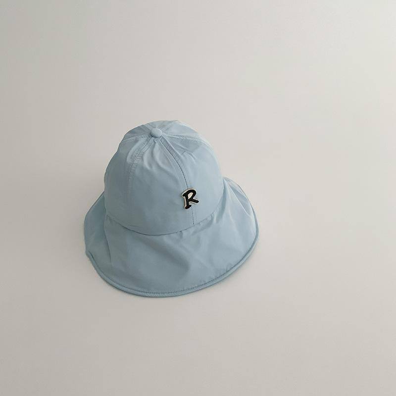 速干开檐R字母  蓝色