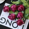 Sensación de Alta Gama Hidratante Rosa Individual Flor Artificial Ramo de Rosas para el Día de San Valentín Flor para Decoración de Boda y Hogar