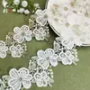 Encaje soluble en agua de seda de leche calado Accesorios para ropa infantil DIY Hecho a mano Tocado Primavera Materiales para ropa de mujer Personalizable