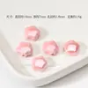 Miel Rosa Corazón Cerámica Cuentas Calabaza Cuentas Tulipán Lluvia Mariposa Pulsera Collar de Cuentas DIY Accesorios Hechos a Mano