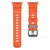 Pulseira Apple Watch Adequada para iWatch Pulseira de Borracha Fluorada Fkm Trilha Selvagem Pulseira de Relógio de Borracha Fluorada Ultra3/S11