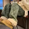 Pantalones Térmicos Casuales de Cordero a Prueba de Frío para Hombres y Mujeres, Pantalones Rectos Resistentes al Viento de Moda Invernal con Diseño de Calabaza, Pantalones de Algodón para Esquiar con Forro Polar