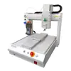 Máquina dispensadora de escritorio totalmente automática de fábrica con identificación automática, capaz de aplicar pegamento termofusible, pegamento AB, pegamento de silicona, pegamento UV, personalizable