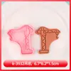 Serie de Herramientas para Construir Molde para Galletas Molde para Galletas de Dibujos Animados 3D Arcilla DIY Impresión de Simulación Cortador de Galletas Frutas
