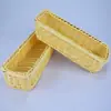 Suministro de Fábrica Estante para Vajilla tipo Ratán Cesta para Palillos Cesta Rectangular de Drenaje Cesta para Snacks Cesta para Cuchillos, Tenedores y Cucharas