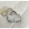 Bolsa de mão Sense Boston 2026 Primavera/Verão novo estilo casual versátil bolsa tiracolo bolsa de bowling dourada
