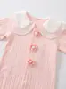 Mameluco Elegante de Manga Larga para Bebés y Niños Pequeños, para Primavera, Otoño e Invierno, para Niñas, Atuendo Lindo y de Moda para Salir, Traje Elegante para Gatear