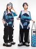 Roupas da moda infantil hip-hop, macacão solto de marca da moda hip-hop para meninos e meninas, roupas infantis legais de hip-hop