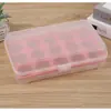 Caja de Almacenamiento de Huevos de 15 Compartimentos para Cocina, Caja Conservadora de Huevos para Refrigerador, Caja de Huevos Multicapa, Charola de Huevos de Plástico