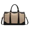 Bolsa de Viaje para Distancias Cortas, Bolso Tote Cruzado de un Solo Hombro Sencillo y Elegante, Bolsa de Lona de Gran Capacidad para Viajes Diarios, Bolsa de Fitness para Mujer
