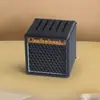 Caja de almacenamiento de púas de guitarra 3D de nueva llegada transfronteriza, adornos de altavoz de simulación, juguetes de almacenamiento de accesorios para ukelele