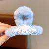 Pinza de Agarre Sanrio para Niños Pinza de Peluche Linda para Niña Pinza de Tiburón para la Parte Trasera de la Cabeza de Niña Pasador Adorno para el Cabello