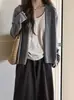 Cárdigan de punto suave y fino para mujer, protección solar, estilo otoño, delicado y elegante, con efecto adelgazante, top de manga larga, para cubrir del aire acondicionado