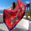 Lago Salado Chaka Noroeste Grande Turismo Estilo Étnico Bufanda Bufanda Nueva de Verano para Mujer Playa Marina Chal Protector Solar Delgado