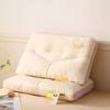 Almohada cervical de látex de plátano lechero pequeño núcleo de almohada lámina de látex soporte de partición almohada cervical almohada para adulto estudiante almohada para niños
