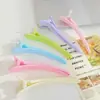 Pinzas de cocodrilo coloridas sin costuras del fabricante para seccionar el cabello, pinzas de posicionamiento para levantar la raíz y dar volumen en la coronilla, venta al por mayor transfronteriza