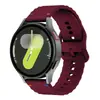Em Estoque Pulseira Compatível para Samsung Watch 4567 Huawei Gt Watch 20/22mm Cabeça Reta Padrão de Onda Universal Costura