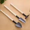 Herramientas para aflojar la tierra y plantar flores, regadera, pala pequeña simple para macetas de plantas de jardín, pala pequeña de jardín, conveniente para uso en interiores