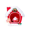Bestseller internacional: Luz de estrela de casa criativa do Papai Noel, luz decorativa de mesa de cabana brilhante festiva