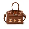 Mini bolso infantil transfronterizo, estilo coreano, lindo, moderno, de alta gama, nicho y bolso ligero de lujo estilo Kelly para niñas