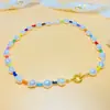 Collar de perlas barrocas de forma natural de plata S925 para mujer, cadena de clavícula simple de nicho de lujo ligero, collar de regalo de alta calidad
