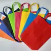 Bolsa de Tela No Tejida Lista de Fábrica Publicitaria de Compras Ecológica Bandolera Bolsa Estéreo Termosellada Personalizable con Logo Imprimible