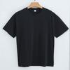 Nova capa de algodão 180g seda versão larga T-shirt masculina e feminina branco pescoço redondo manga curta t verão Xinjiang algodão meia manga