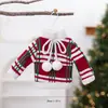 Nuevo gorro de Navidad de punto de felpa de Amazon, ropa y adorno para árbol de Navidad - Juguete de regalo de Navidad creativo