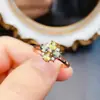 Anillo Popular de Turmalina Natural al por Mayor de Fábrica Plata S925 Incrustado con Piedra Principal 3*4 Joyería de Lujo Venta Directa de Fábrica