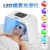 Espectrómetro LED de cuatro colores, colorido, plegable, instrumento de rejuvenecimiento de la piel con fotones, lámpara de luz roja y azul POT para salón de belleza